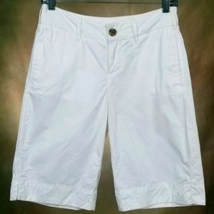 White Bermuda Shorts Merona Size 2